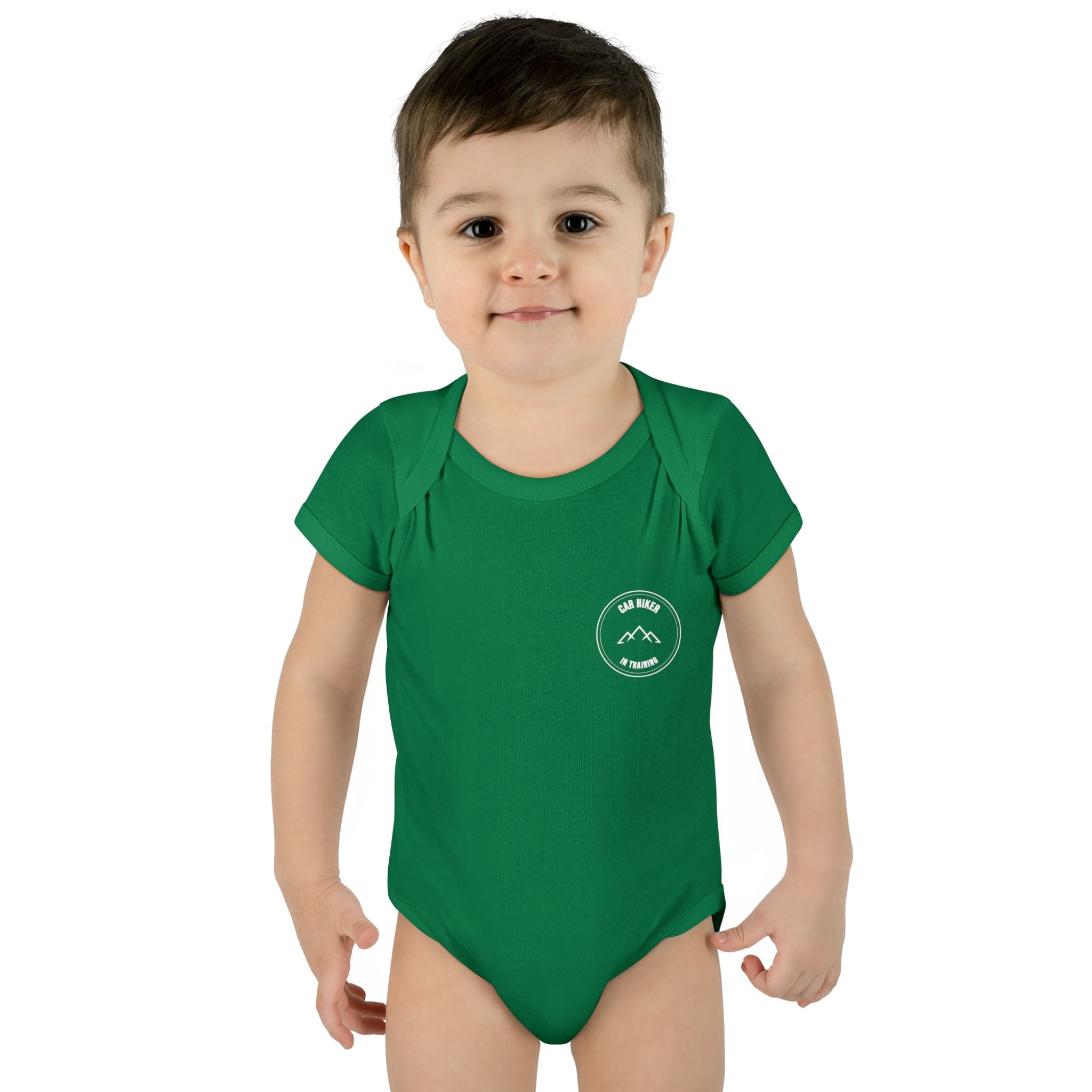 "Car Hiker in Training" Baby Onesie