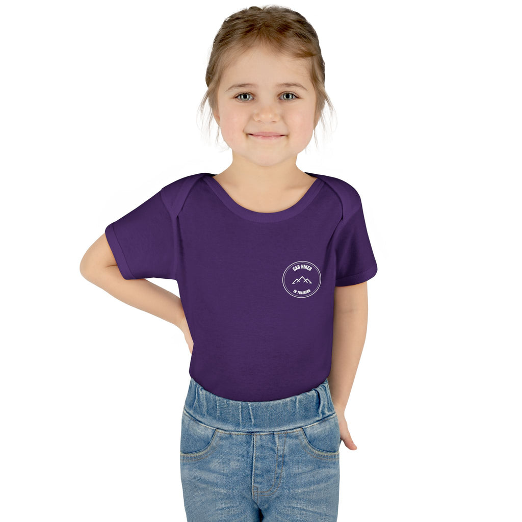 "Car Hiker in Training" Baby Onesie