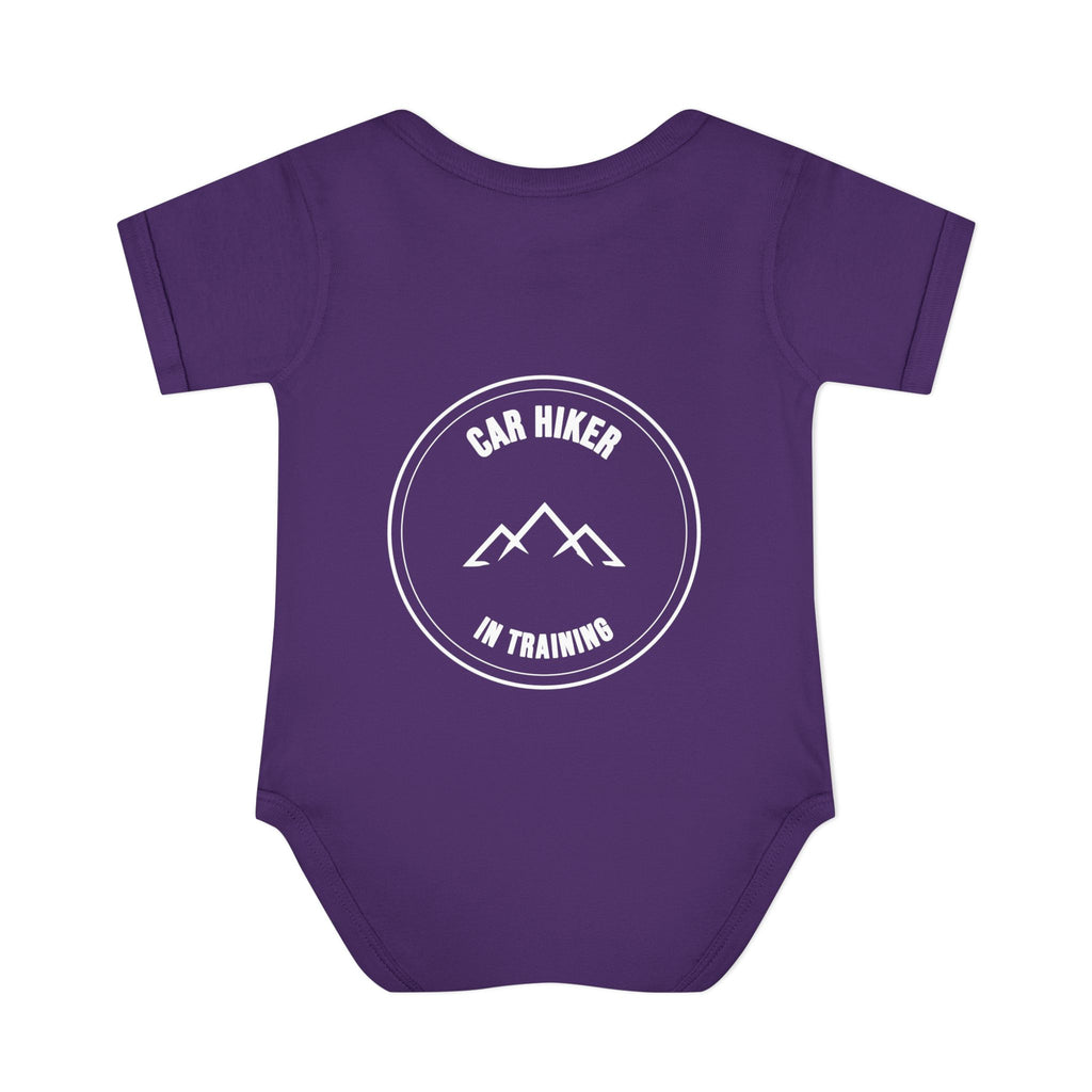 "Car Hiker in Training" Baby Onesie