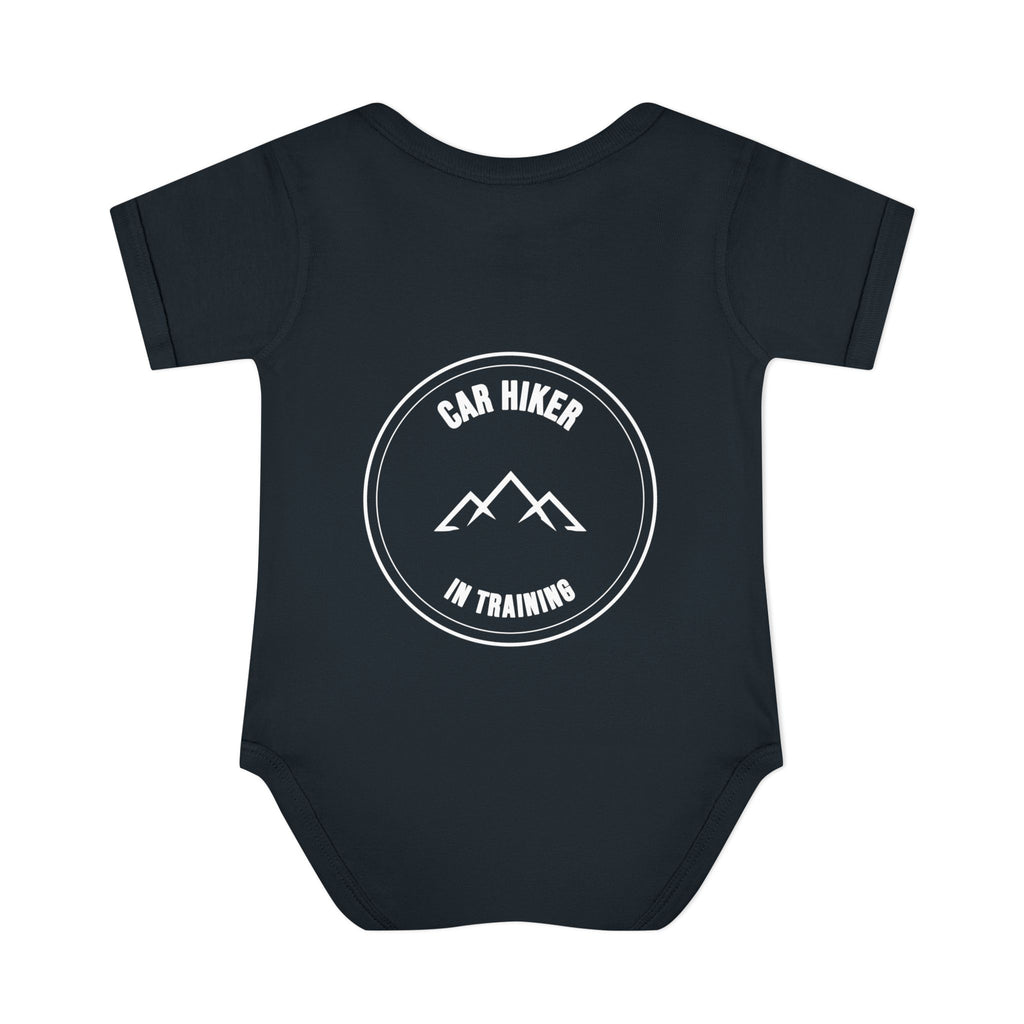 "Car Hiker in Training" Baby Onesie