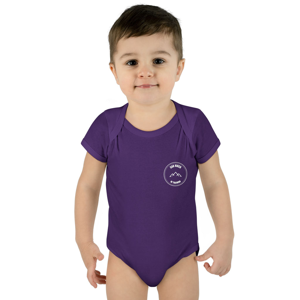"Car Hiker in Training" Baby Onesie