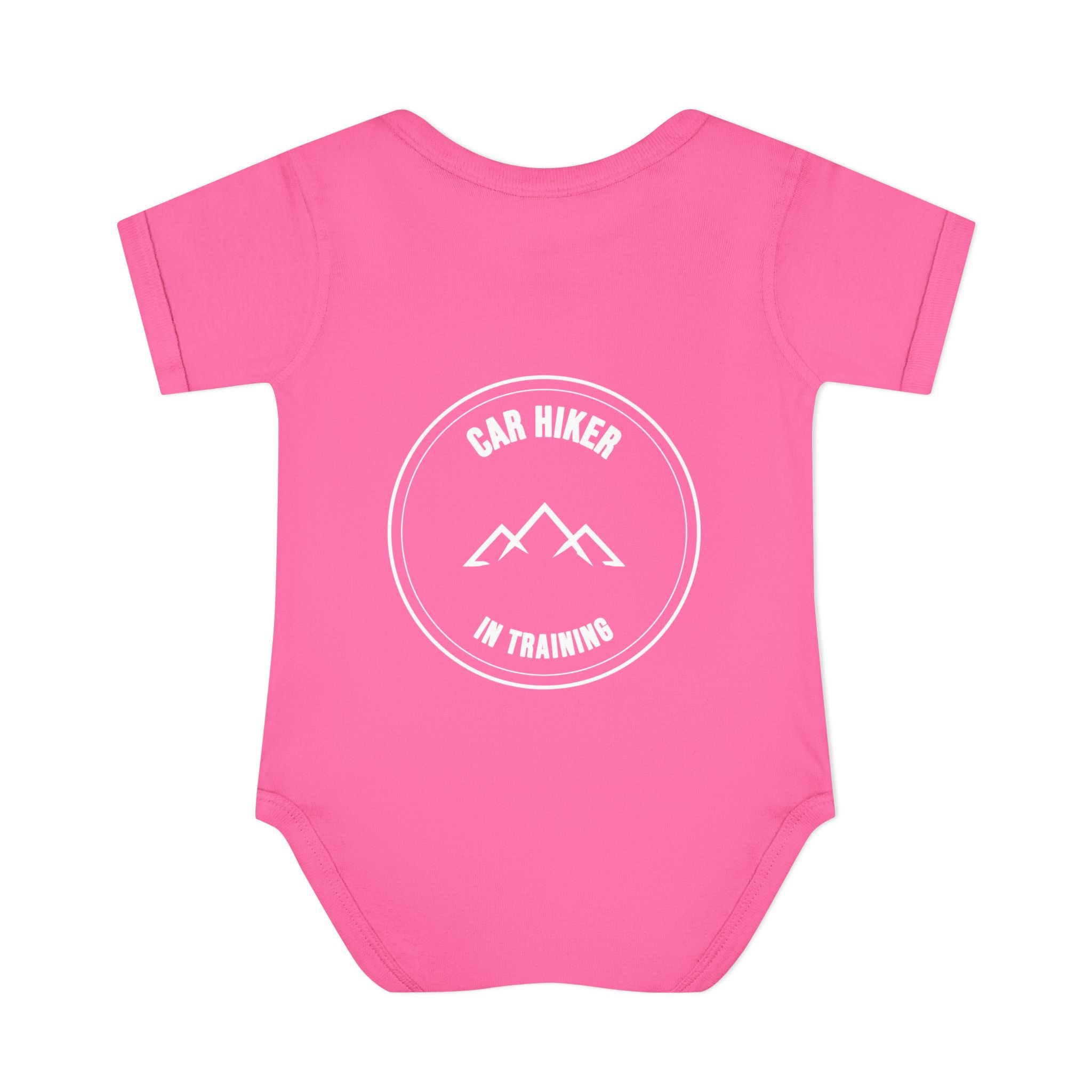 "Car Hiker in Training" Baby Onesie