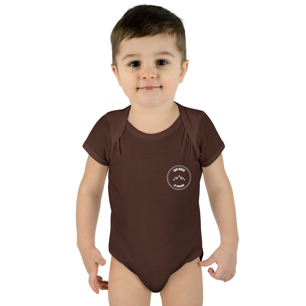"Car Hiker in Training" Baby Onesie