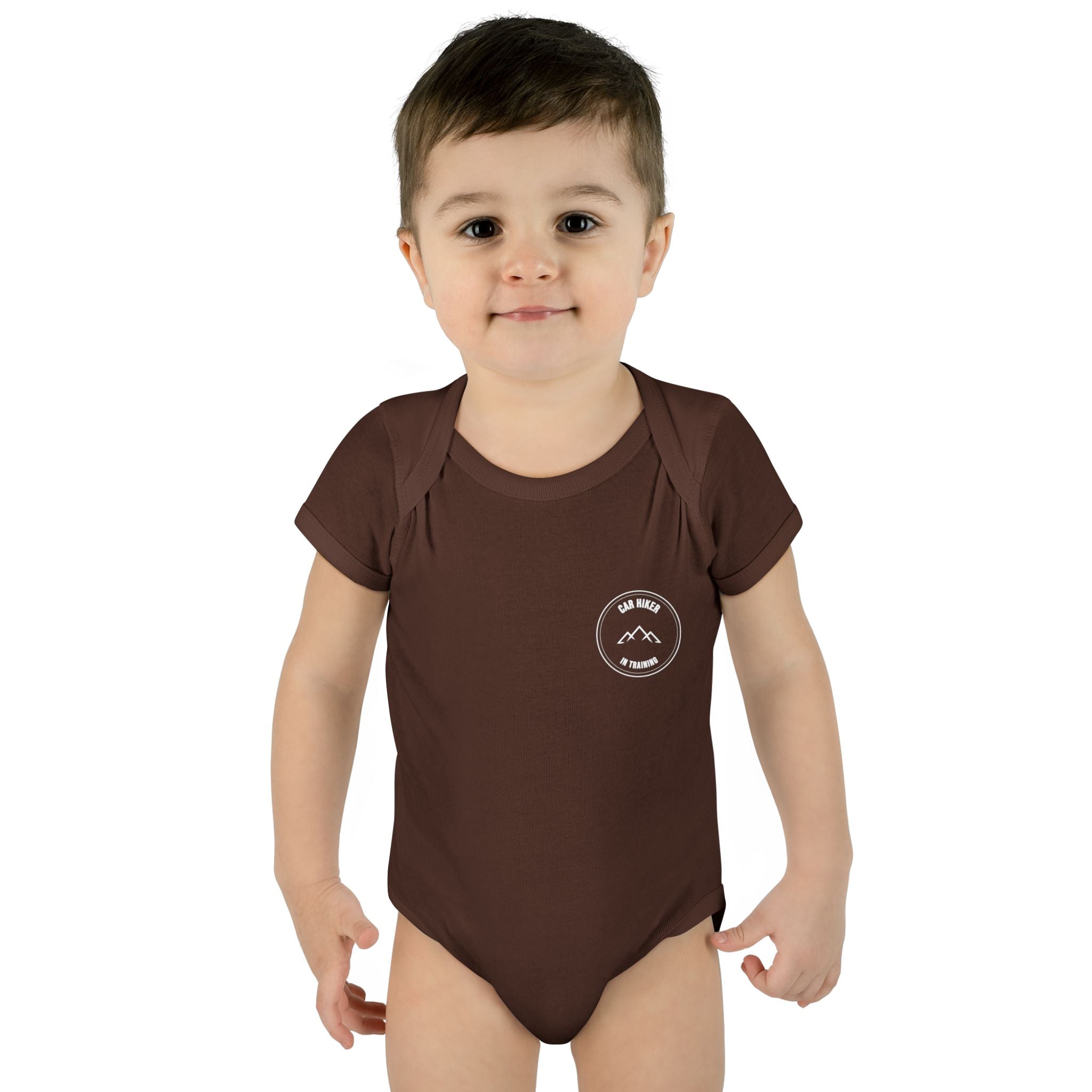 "Car Hiker in Training" Baby Onesie