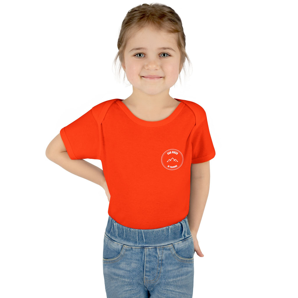 "Car Hiker in Training" Baby Onesie