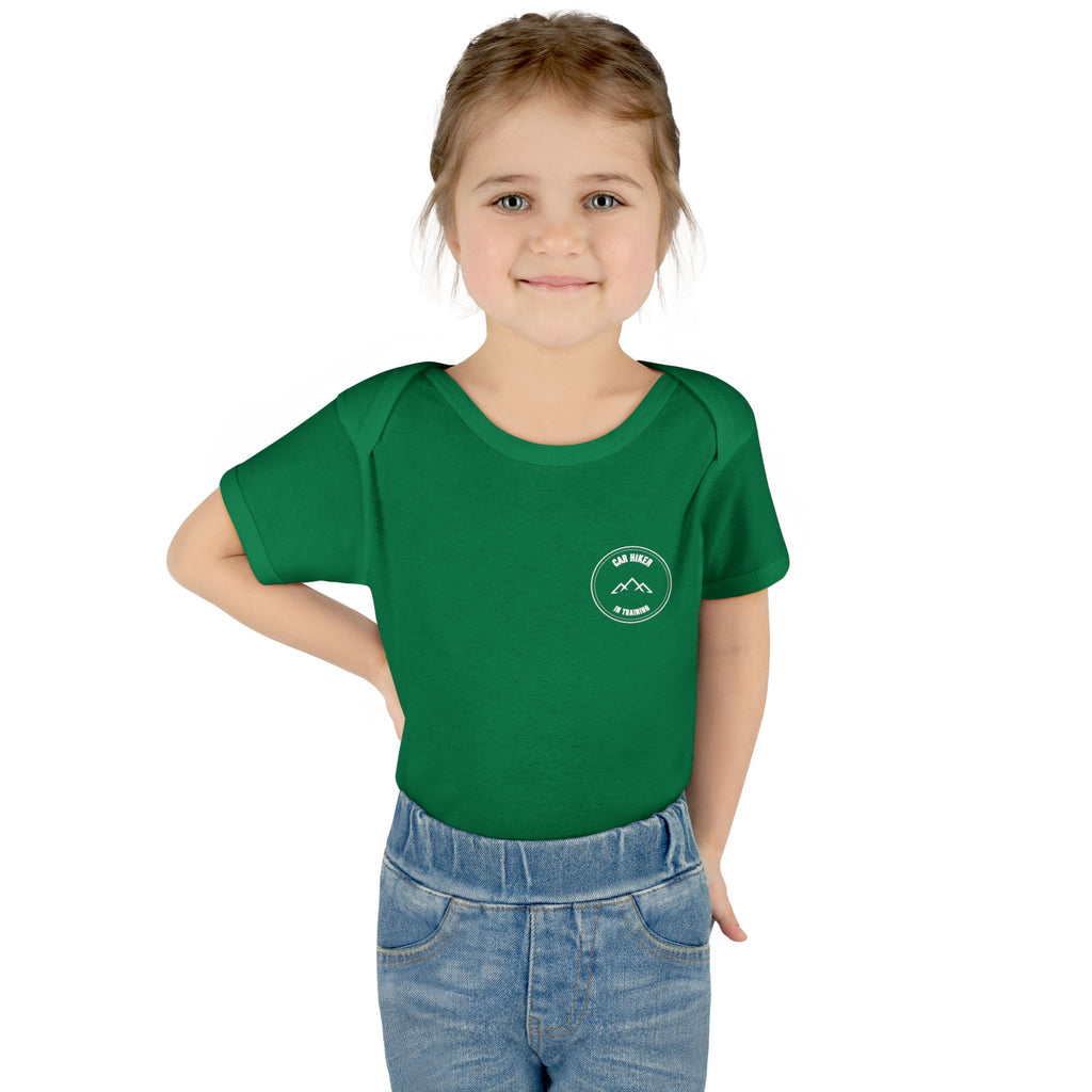 "Car Hiker in Training" Baby Onesie