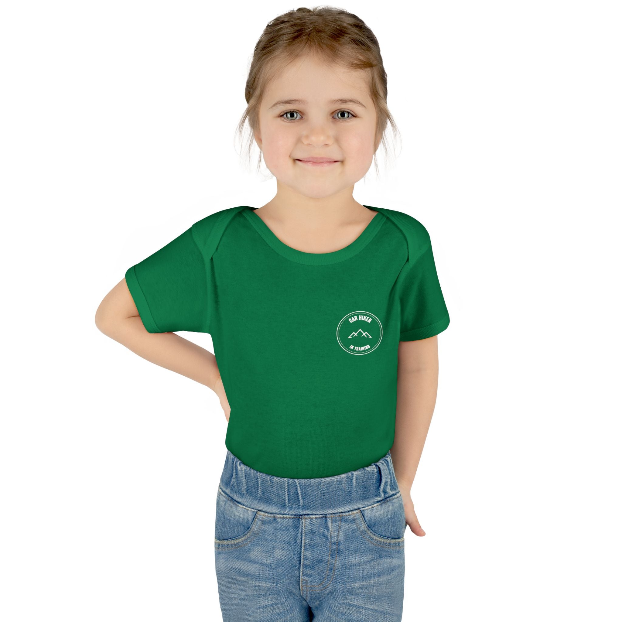 "Car Hiker in Training" Baby Onesie