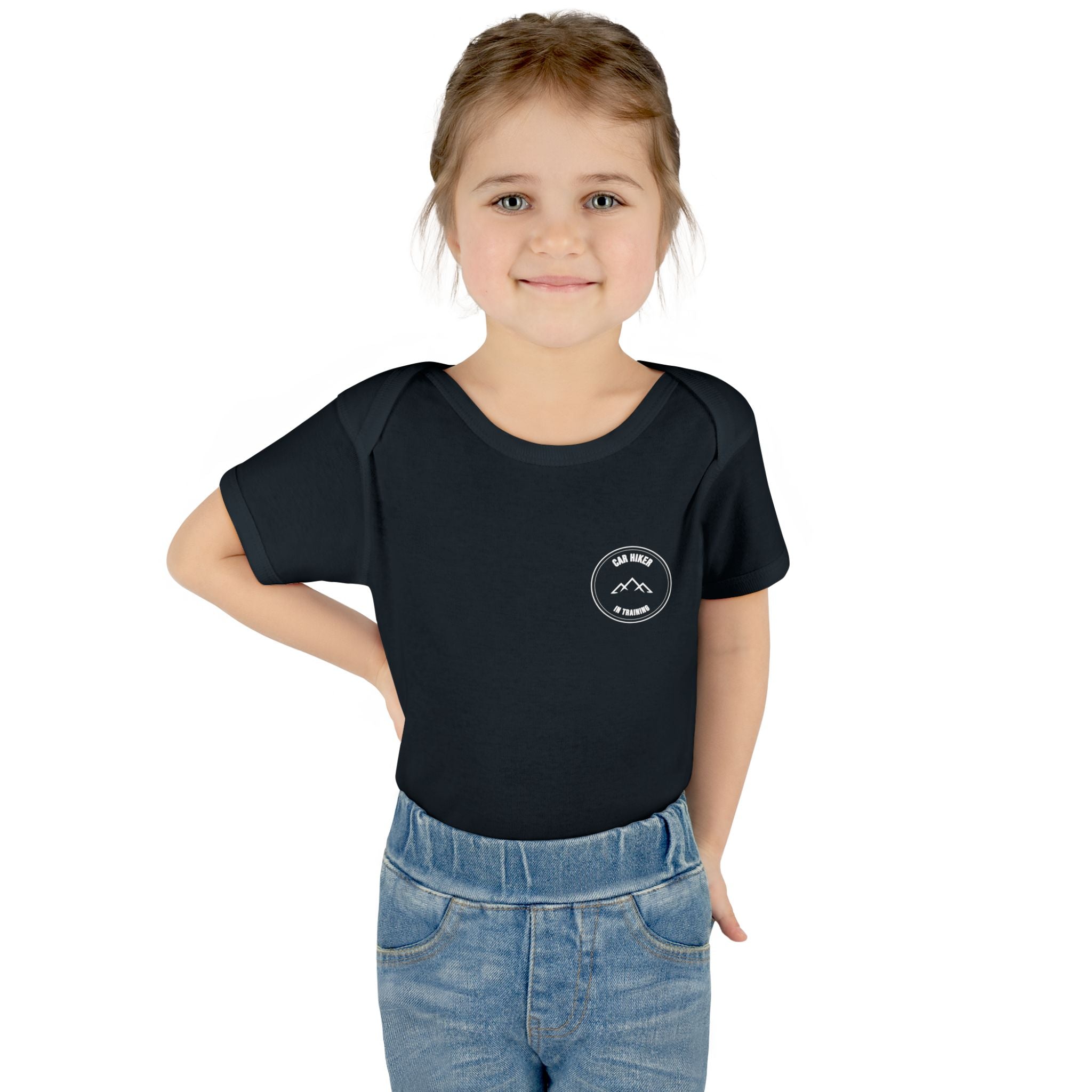 "Car Hiker in Training" Baby Onesie