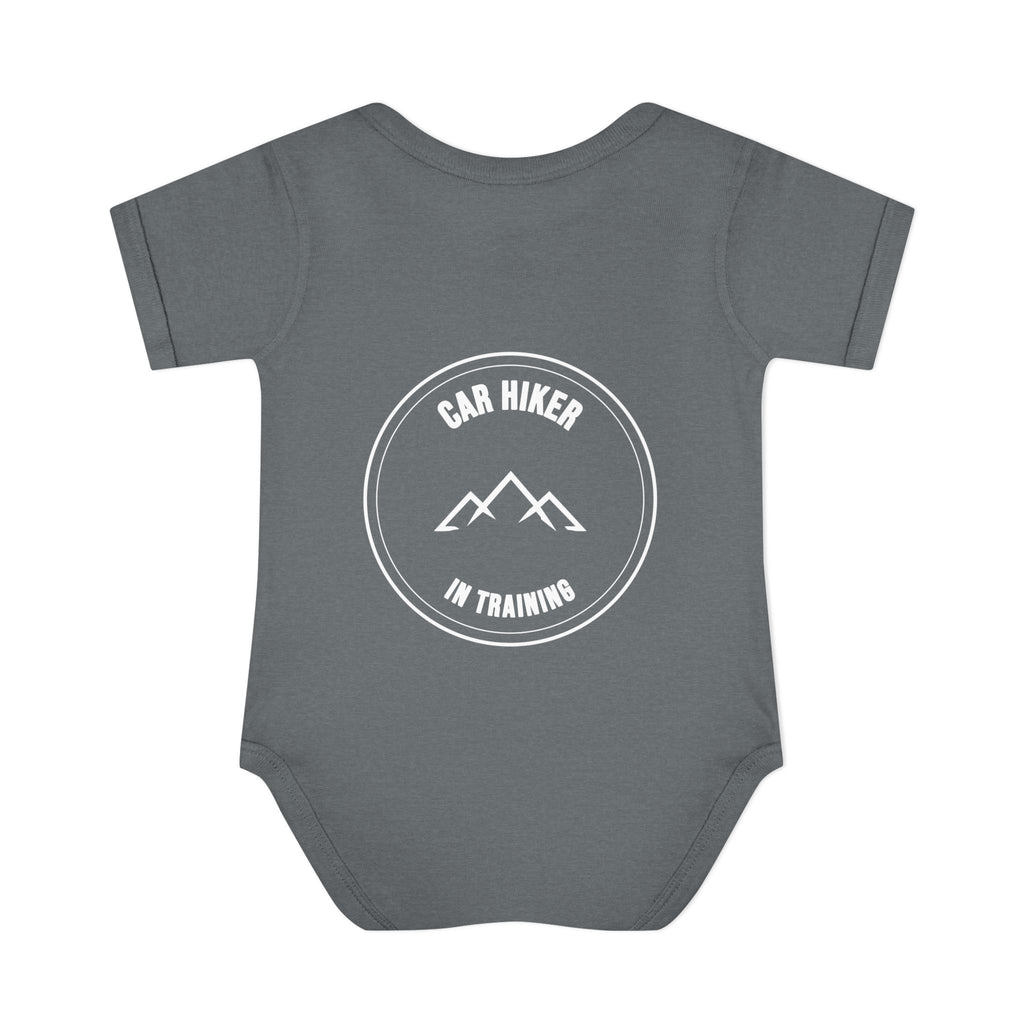 "Car Hiker in Training" Baby Onesie
