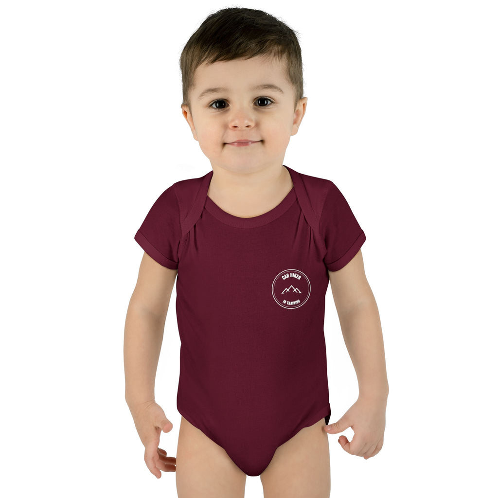"Car Hiker in Training" Baby Onesie