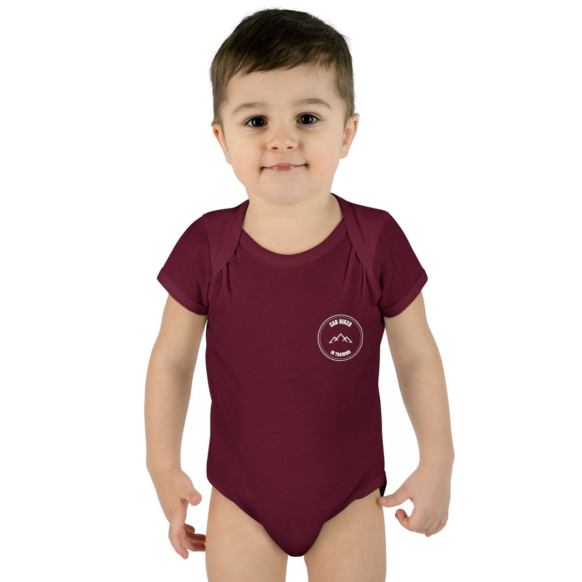 "Car Hiker in Training" Baby Onesie