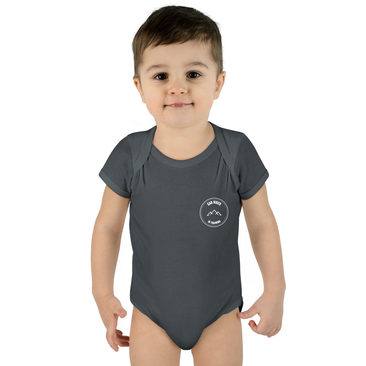 "Car Hiker in Training" Baby Onesie