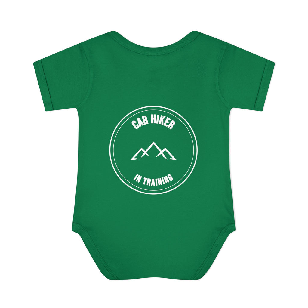 "Car Hiker in Training" Baby Onesie