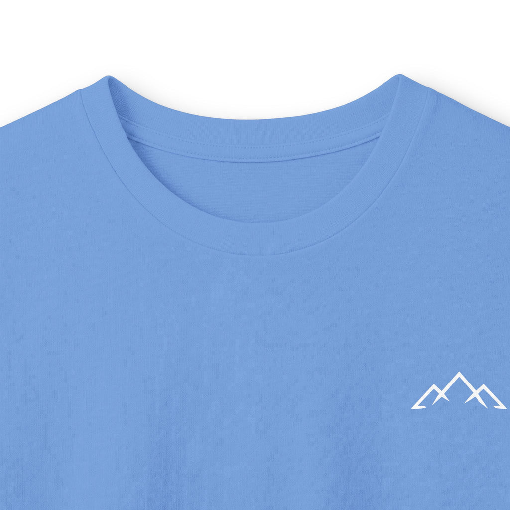 Long Sleeve Tee — Minimal Mountain 'Car Hikers' Cotton Shirt