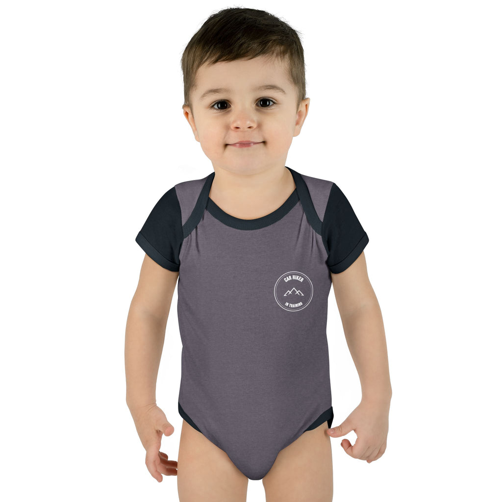 "Car Hiker in Training" Baby Onesie