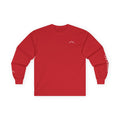 Long Sleeve Tee — Minimal Mountain 'Car Hikers' Cotton Shirt