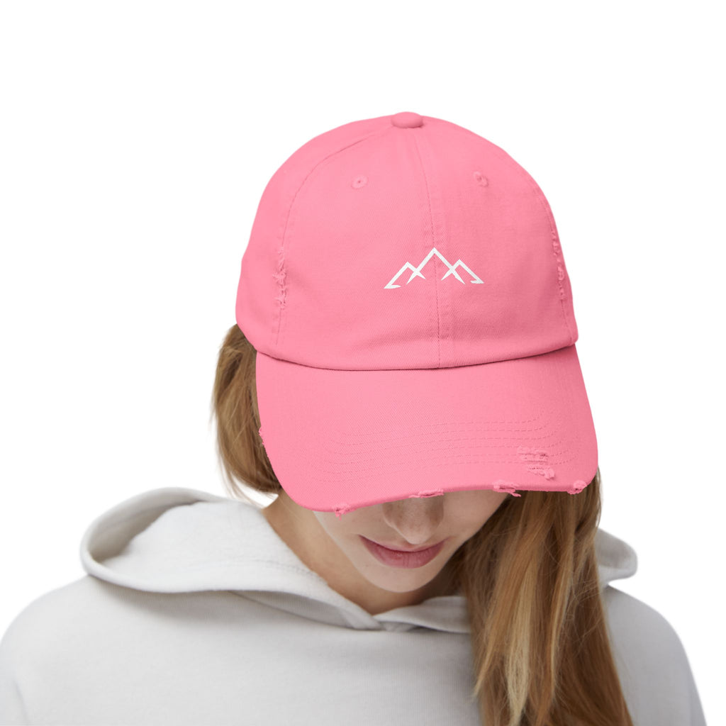 Car Hikers Distressed Cap