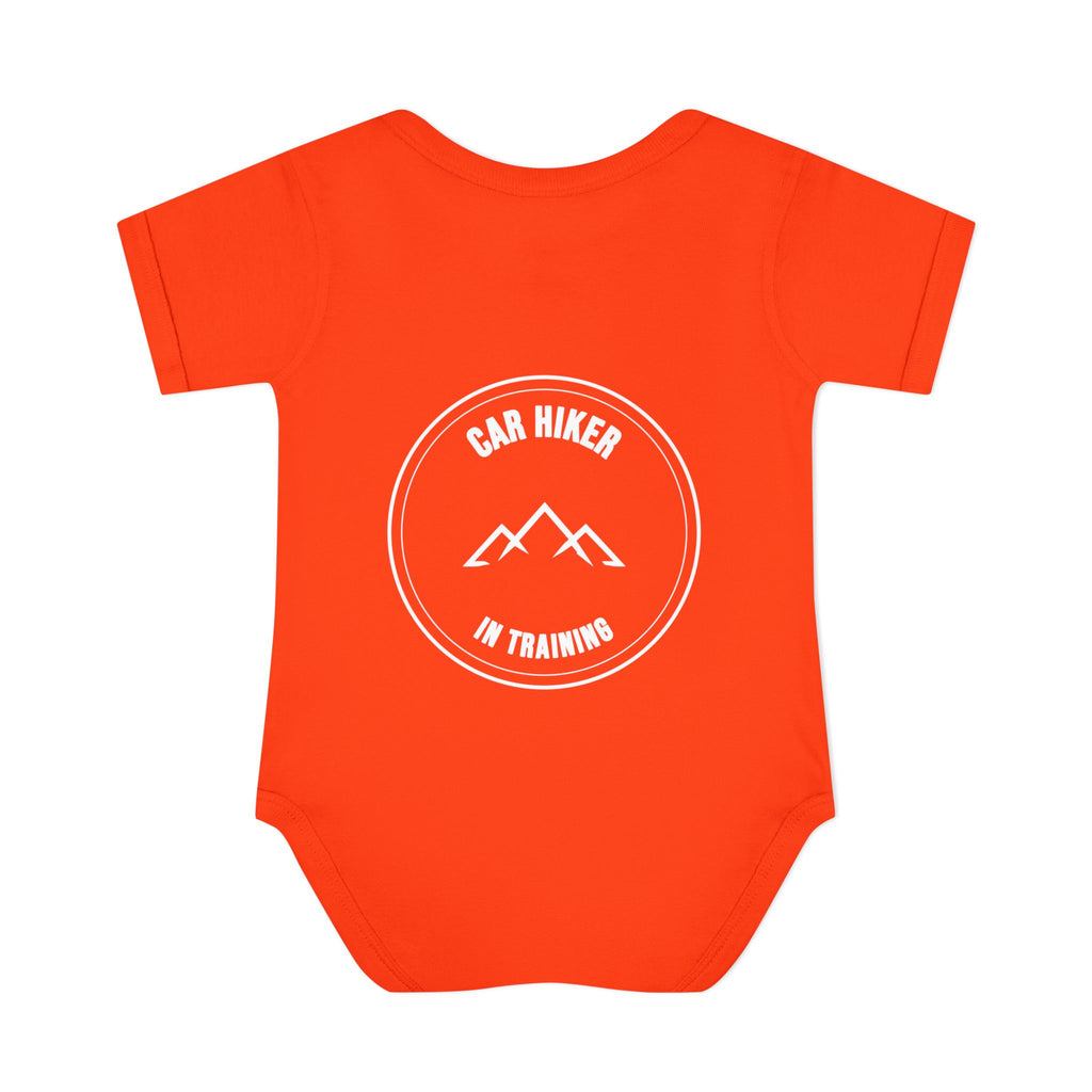 "Car Hiker in Training" Baby Onesie