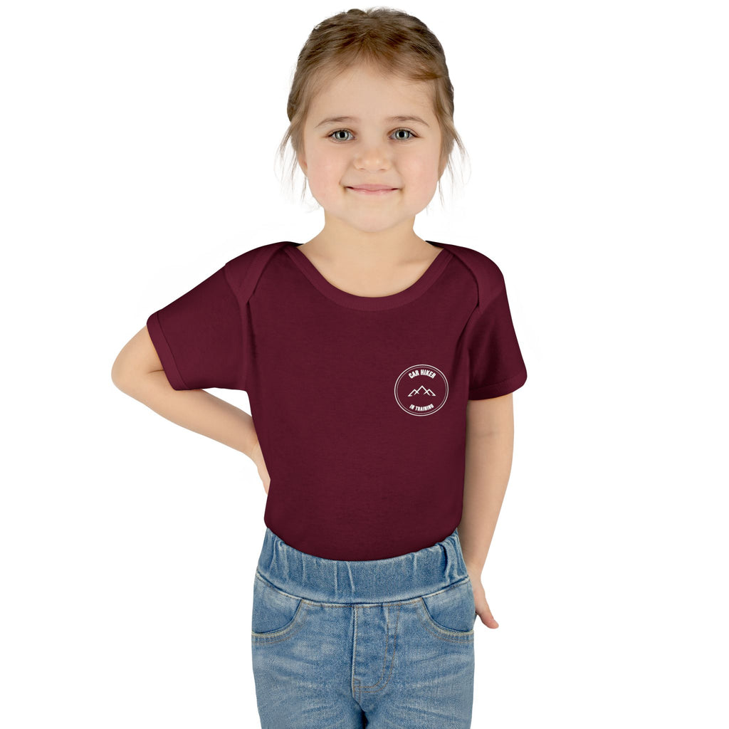 "Car Hiker in Training" Baby Onesie