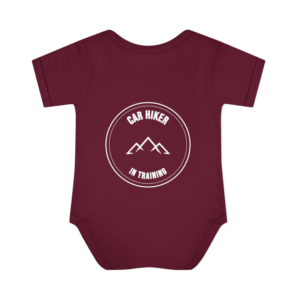 "Car Hiker in Training" Baby Onesie