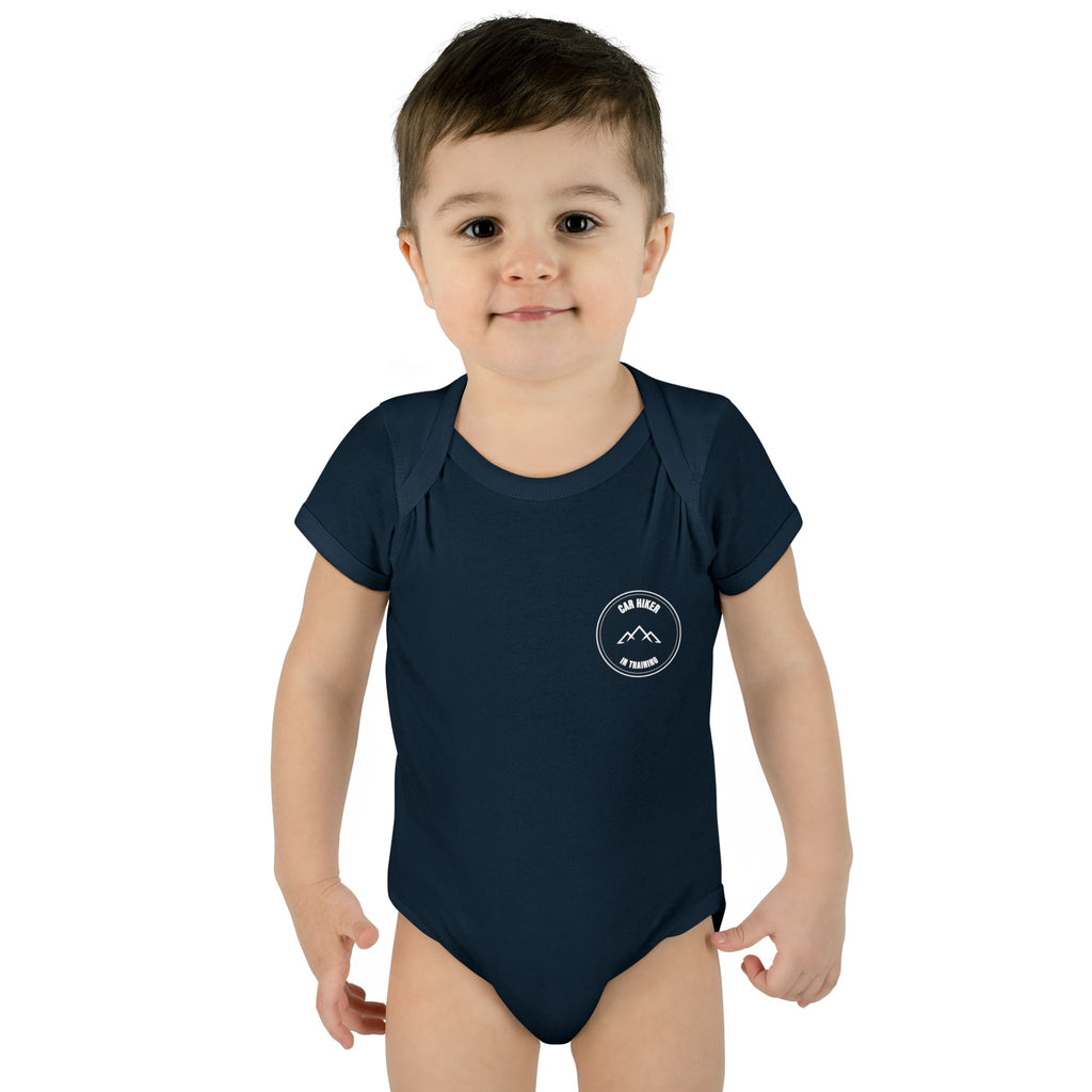 "Car Hiker in Training" Baby Onesie
