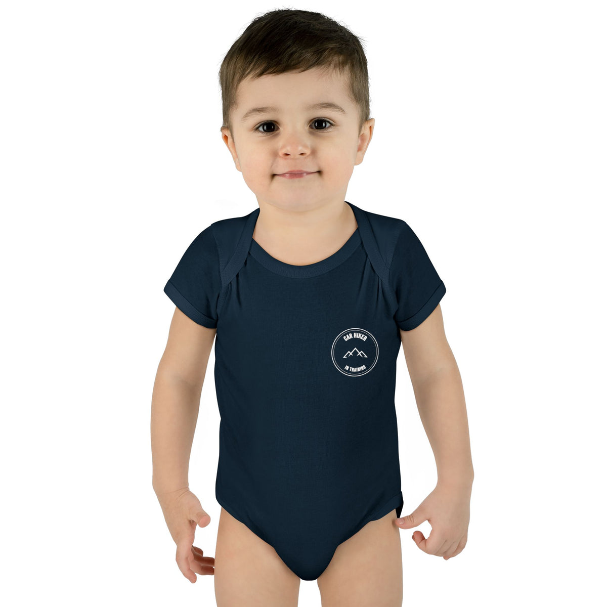 "Car Hiker in Training" Baby Onesie