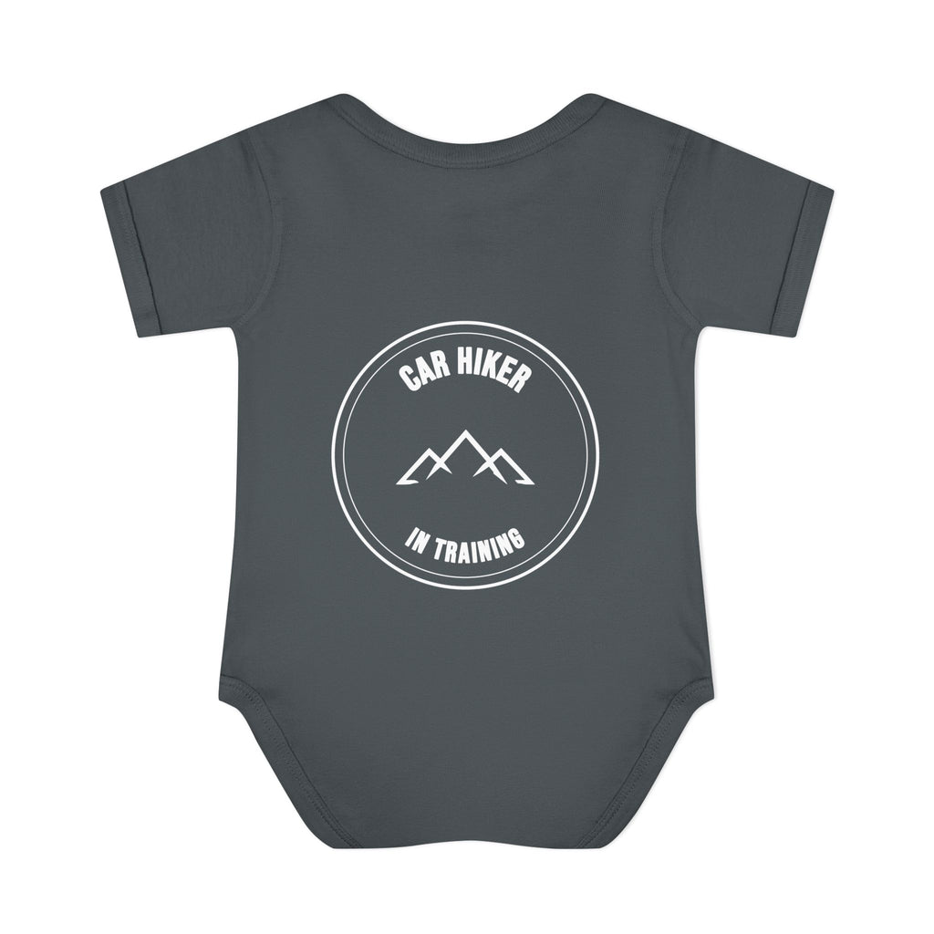 "Car Hiker in Training" Baby Onesie