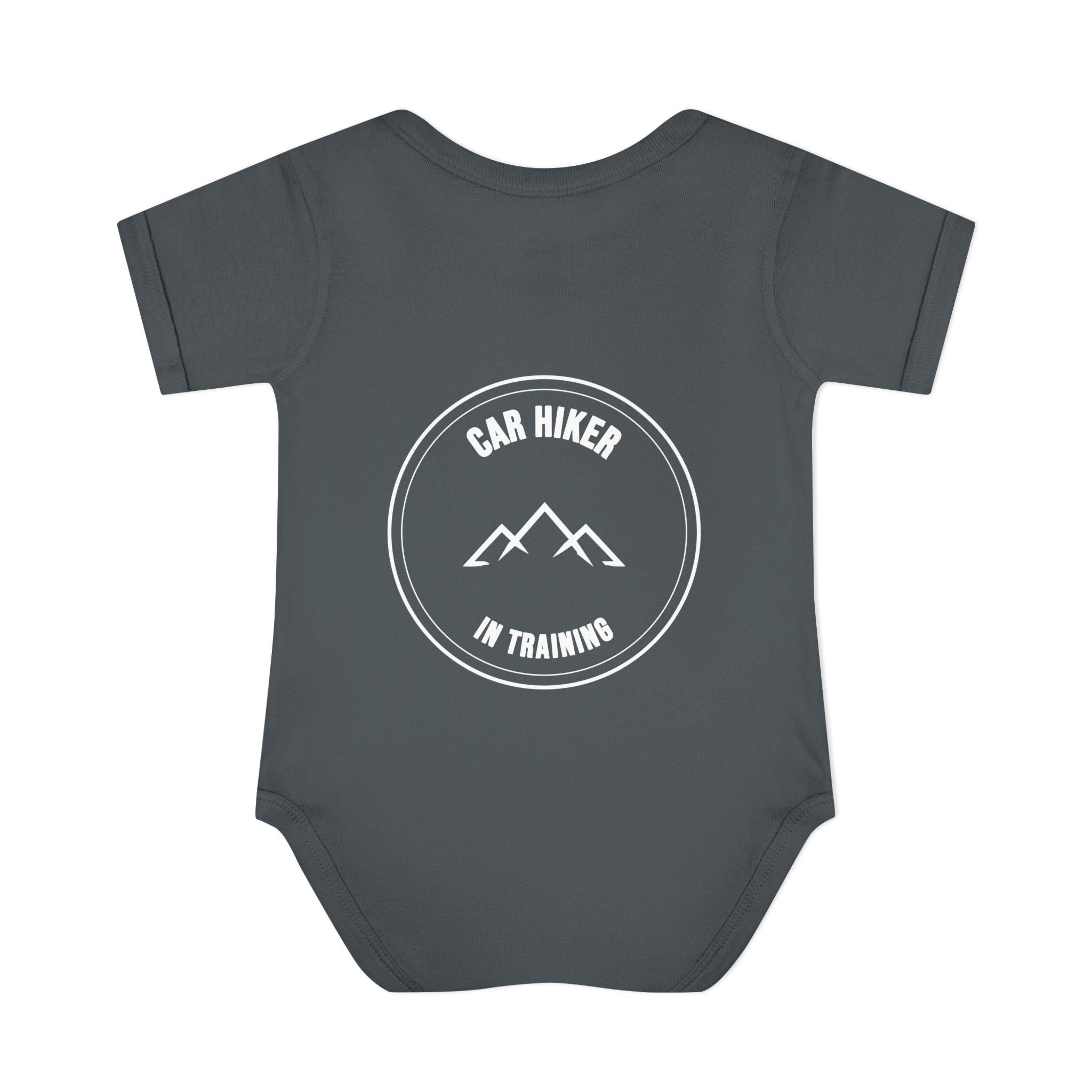 "Car Hiker in Training" Baby Onesie