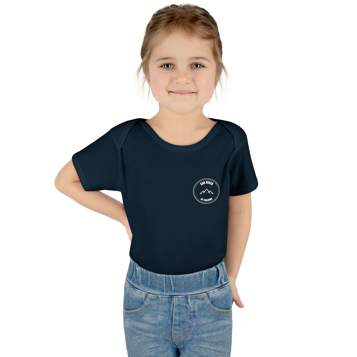 "Car Hiker in Training" Baby Onesie