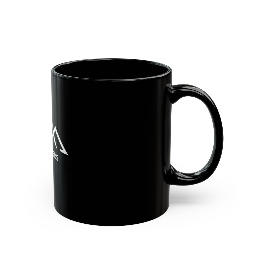 Car Hikers Black Coffee Mug