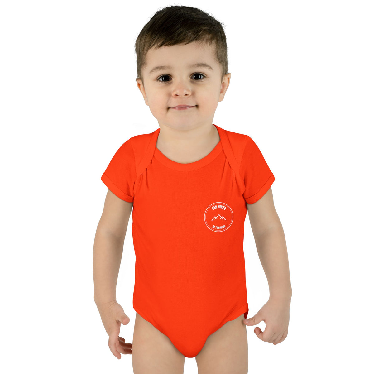 "Car Hiker in Training" Baby Onesie