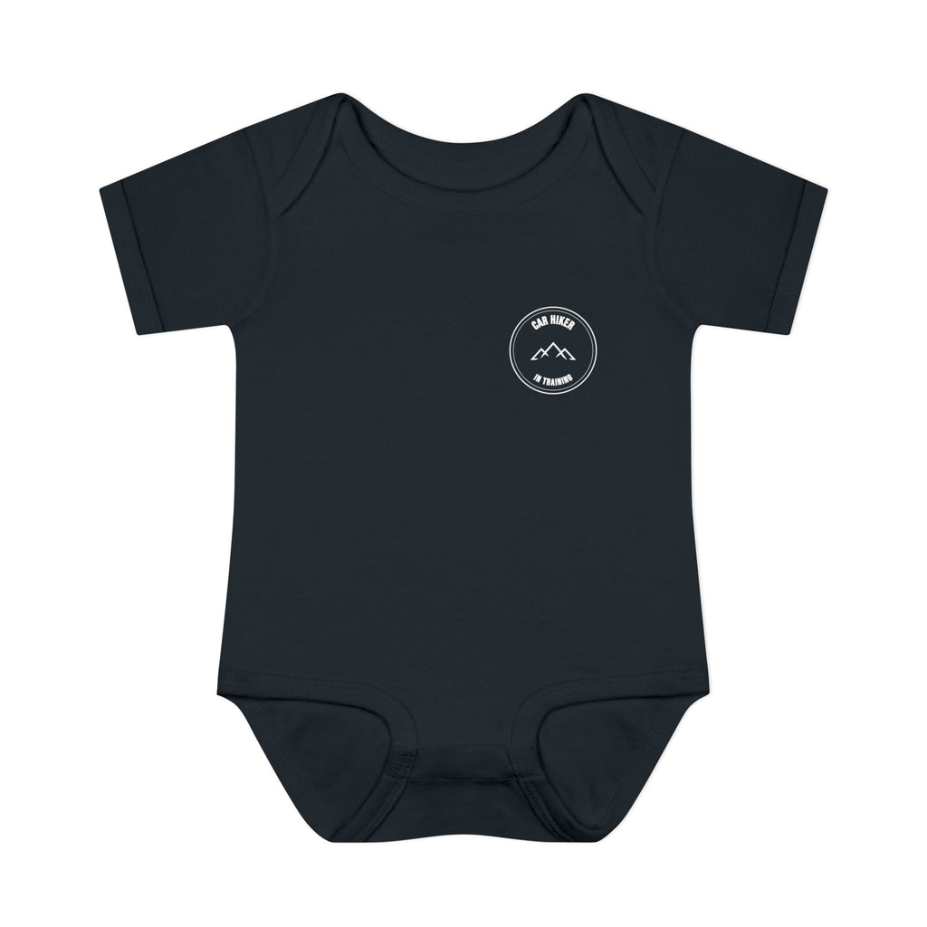 "Car Hiker in Training" Baby Onesie