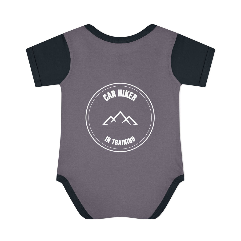 "Car Hiker in Training" Baby Onesie