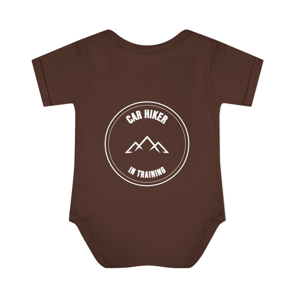 "Car Hiker in Training" Baby Onesie