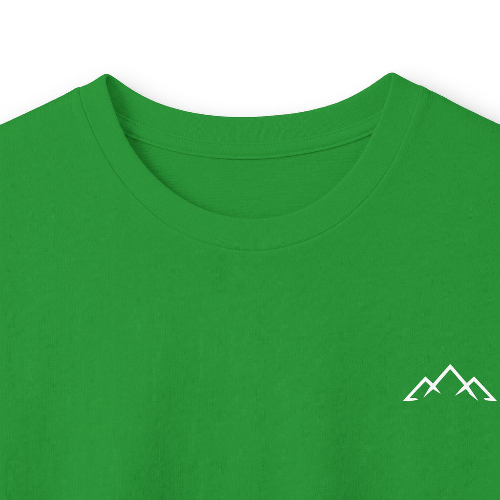 Long Sleeve Tee — Minimal Mountain 'Car Hikers' Cotton Shirt