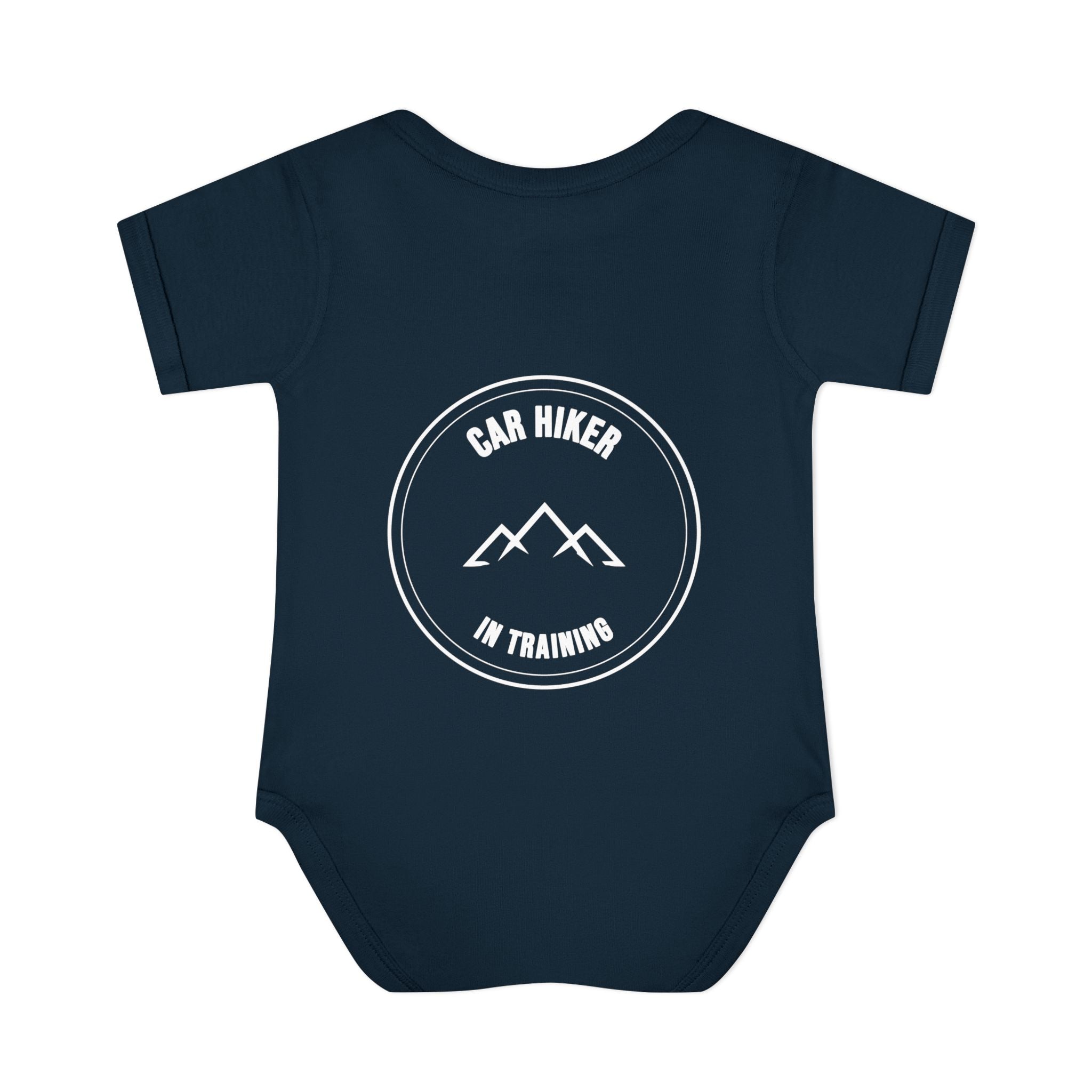 "Car Hiker in Training" Baby Onesie